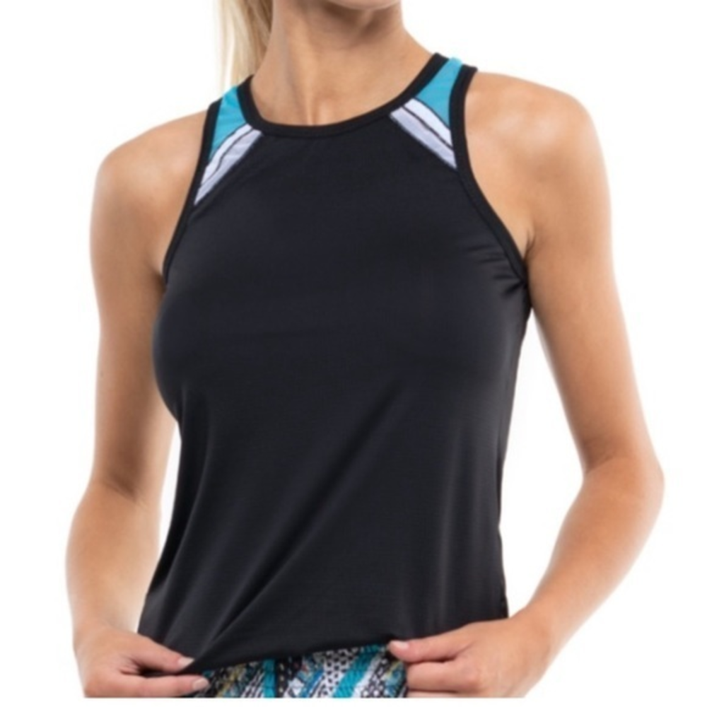 Lucky In‎ Love Black Tank
